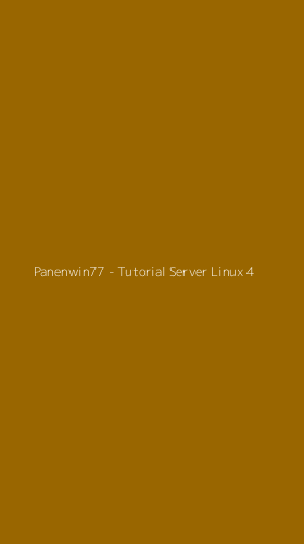Tampilan Antarmuka Aplikasi Panenwin77 - Tutorial Server Linux - 4
