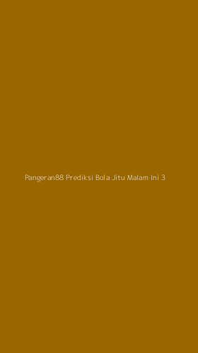 Tampilan Antarmuka Aplikasi Pangeran88 Prediksi Bola Jitu Malam Ini - 3