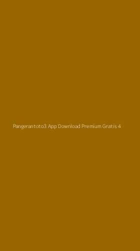 Tampilan Antarmuka Aplikasi Pangerantoto3 App Download Premium Gratis - 4