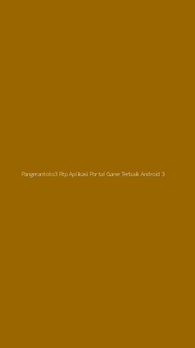 Tampilan Antarmuka Aplikasi Pangerantoto3 Rtp Aplikasi Portal Game Terbaik Android - 3