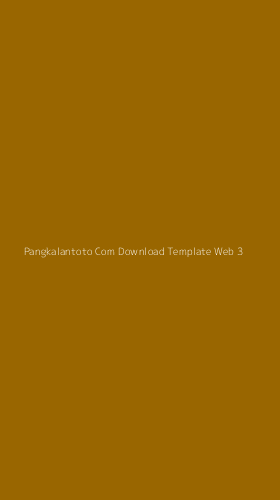 Tampilan Antarmuka Aplikasi Pangkalantoto Com Download Template Web - 3