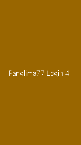 Tampilan Antarmuka Aplikasi Panglima77 Login - 4