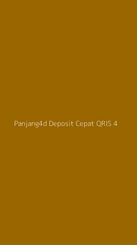 Tampilan Antarmuka Aplikasi Panjang4d Deposit Cepat Qris - 4