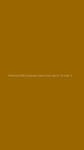 Tampilan Antarmuka Aplikasi Paramatic88 Kumpulan Game Slot Gacor Terbaik - 3
