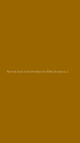 Tampilan Antarmuka Aplikasi Parfum Erek Erek Pembersih Ram Otomatis - 2