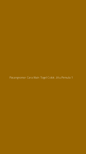 Tampilan Antarmuka Aplikasi Pasangnomor Cara Main Togel Colok Jitu Pemula - 1