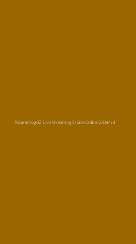 Tampilan Antarmuka Aplikasi Pasarantogel2 Live Streaming Casino Online 24jam - 4