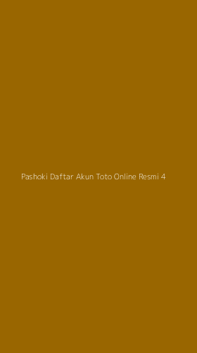 Tampilan Antarmuka Aplikasi Pashoki Daftar Akun Toto Online Resmi - 4