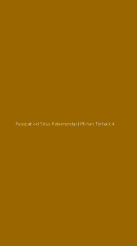 Tampilan Antarmuka Aplikasi Pasopati4d Situs Rekomendasi Pilihan Terbaik - 4