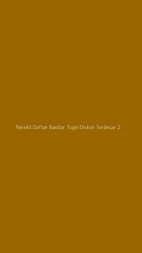 Tampilan Antarmuka Aplikasi Pass4d Daftar Bandar Togel Diskon Terbesar - 2