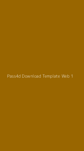 Tampilan Antarmuka Aplikasi Pass4d Download Template Web - 1