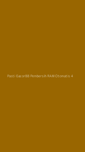 Tampilan Antarmuka Aplikasi Pasti Gacor88 Pembersih Ram Otomatis - 4