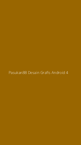 Tampilan Antarmuka Aplikasi Pasukan88 Desain Grafis Android - 4