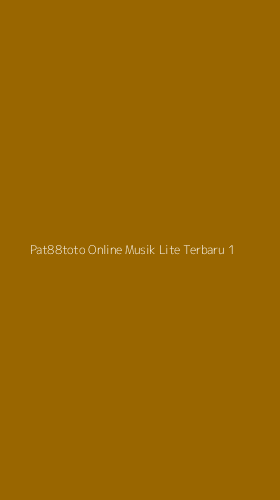 Tampilan Antarmuka Aplikasi Pat88toto Online Musik Lite Terbaru - 1