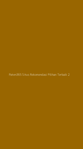 Tampilan Antarmuka Aplikasi Paten365 Situs Rekomendasi Pilihan Terbaik - 2