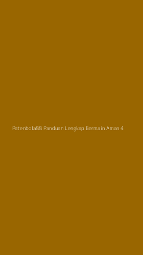Tampilan Antarmuka Aplikasi Patenbola88 Panduan Lengkap Bermain Aman - 4