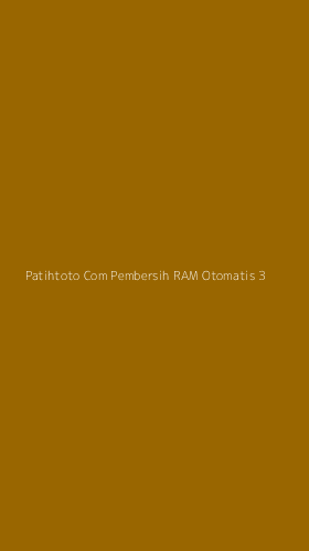 Tampilan Antarmuka Aplikasi Patihtoto Com Pembersih Ram Otomatis - 3