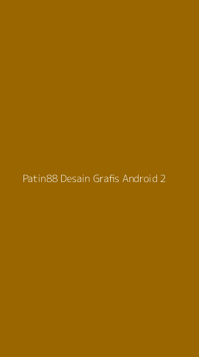 Tampilan Antarmuka Aplikasi Patin88 Desain Grafis Android - 2