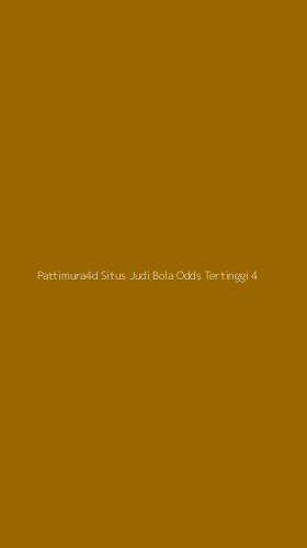 Tampilan Antarmuka Aplikasi Pattimura4d Situs Judi Bola Odds Tertinggi - 4