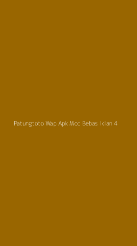 Tampilan Antarmuka Aplikasi Patungtoto Wap Apk Mod Bebas Iklan - 4