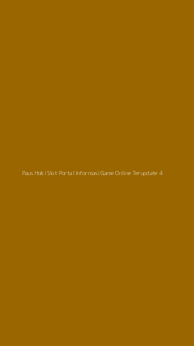 Tampilan Antarmuka Aplikasi Paus Hoki Slot Portal Informasi Game Online Terupdate - 4