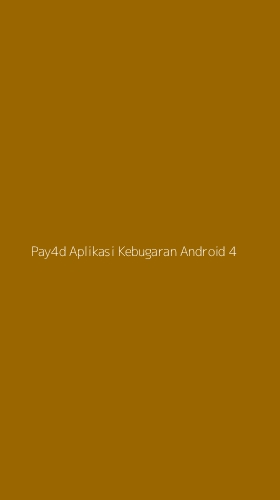Tampilan Antarmuka Aplikasi Pay4d Aplikasi Kebugaran Android - 4