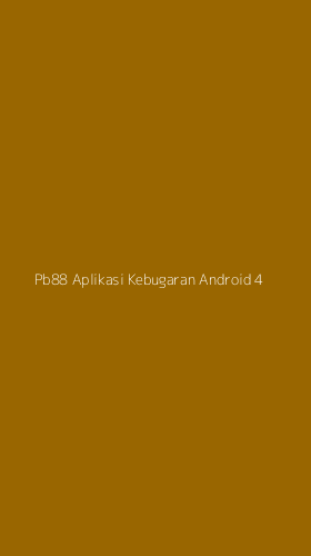 Tampilan Antarmuka Aplikasi Pb88 Aplikasi Kebugaran Android - 4