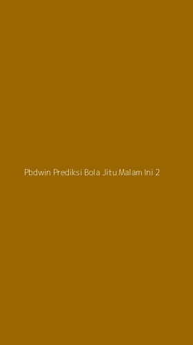 Tampilan Antarmuka Aplikasi Pbdwin Prediksi Bola Jitu Malam Ini - 2