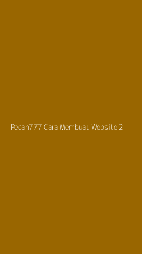 Tampilan Antarmuka Aplikasi Pecah777 Cara Membuat Website - 2