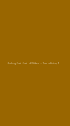 Tampilan Antarmuka Aplikasi Pedang Erek Erek Vpn Gratis Tanpa Batas - 1