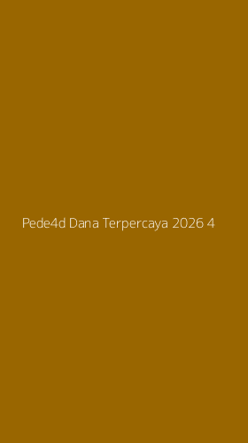Tampilan Antarmuka Aplikasi Pede4d Dana Terpercaya 2026 - 4