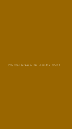 Tampilan Antarmuka Aplikasi Pedettogel Cara Main Togel Colok Jitu Pemula - 4