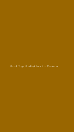 Tampilan Antarmuka Aplikasi Peduli Togel Prediksi Bola Jitu Malam Ini - 1