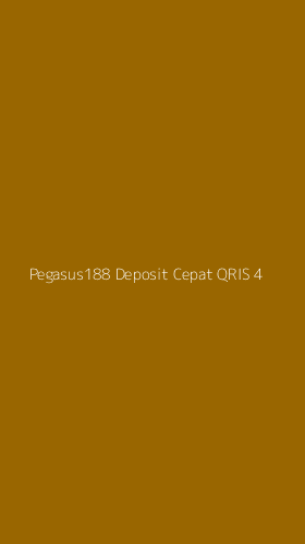 Tampilan Antarmuka Aplikasi Pegasus188 Deposit Cepat Qris - 4
