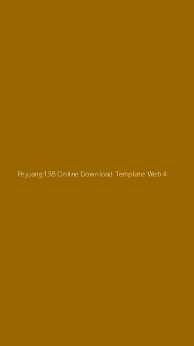 Tampilan Antarmuka Aplikasi Pejuang138 Online Download Template Web - 4