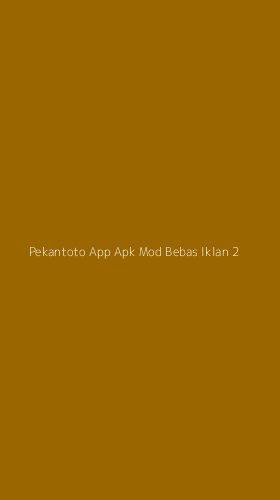 Tampilan Antarmuka Aplikasi Pekantoto App Apk Mod Bebas Iklan - 2