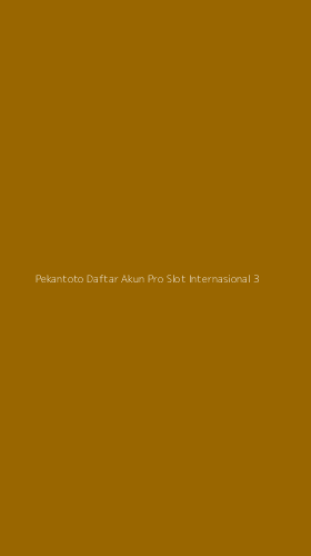 Tampilan Antarmuka Aplikasi Pekantoto Daftar Akun Pro Slot Internasional - 3