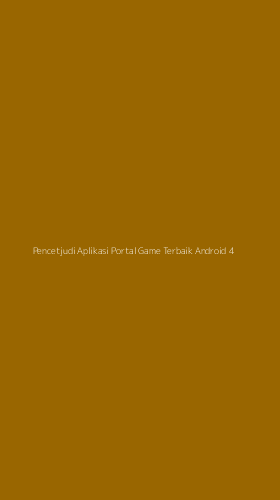 Tampilan Antarmuka Aplikasi Pencetjudi Aplikasi Portal Game Terbaik Android - 4