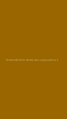 Tampilan Antarmuka Aplikasi Pendekar88 Daftar Member Baru Langsung Bonus - 3
