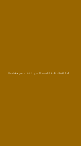 Tampilan Antarmuka Aplikasi Pendekargacor Link Login Alternatif Anti Nawala - 4