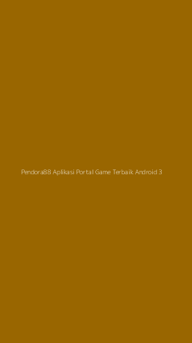 Tampilan Antarmuka Aplikasi Pendora88 Aplikasi Portal Game Terbaik Android - 3