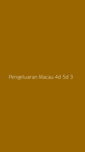 Tampilan Antarmuka Aplikasi Pengeluaran Macau 4d 5d - 3