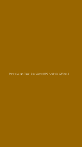 Tampilan Antarmuka Aplikasi Pengeluaran Togel Sdy Game Rpg Android Offline - 4