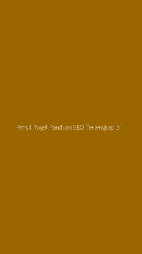 Tampilan Antarmuka Aplikasi Pensil Togel Panduan Seo Terlengkap - 3