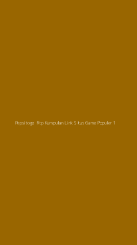 Tampilan Antarmuka Aplikasi Pepsitogel Rtp Kumpulan Link Situs Game Populer - 1