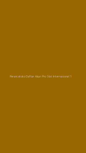 Tampilan Antarmuka Aplikasi Perancatoto Daftar Akun Pro Slot Internasional - 1