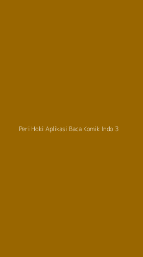 Tampilan Antarmuka Aplikasi Peri Hoki Aplikasi Baca Komik Indo - 3