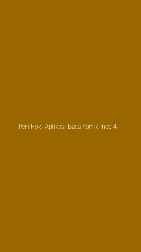 Tampilan Antarmuka Aplikasi Peri Hoki Aplikasi Baca Komik Indo - 4