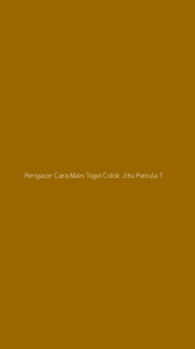 Tampilan Antarmuka Aplikasi Perigacor Cara Main Togel Colok Jitu Pemula - 1