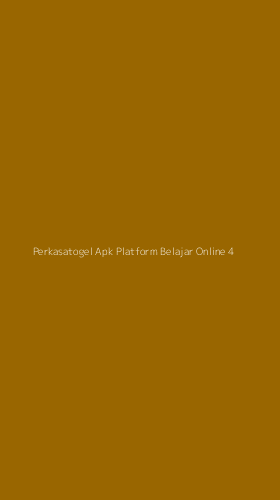 Tampilan Antarmuka Aplikasi Perkasatogel Apk Platform Belajar Online - 4